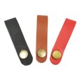thumbnail image 5 of Vintage Leather Guitar Strap Button Headstock Adapter Tie Guitar Neck Strap for Guitar, Bass, Ukulele, Violin, Mandolin, 5 of 9