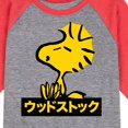 thumbnail image 3 of Peanuts - Woodstock - Toddler And Youth Raglan Graphic T-Shirt, 3 of 7