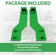 Kojem Tractor Loader Quick Tach Weld On Mounting Brackets for John Deere Tractor Loaders