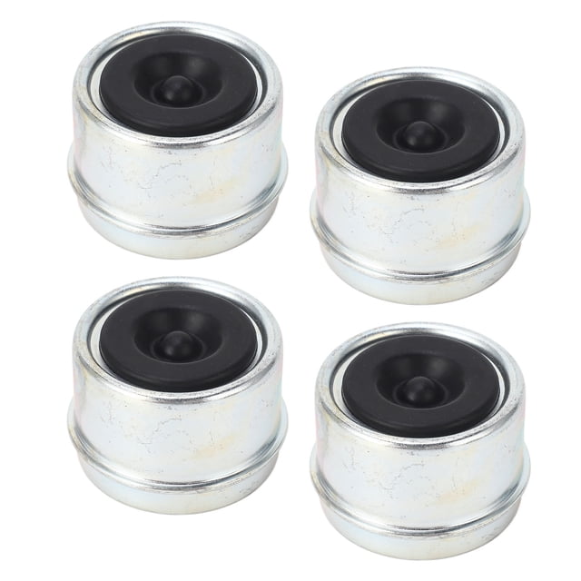 Cubiertas Para Cubos De Aceite De Remolque, Tapa Antipolvo Para Cojinetes De Remolque De 1,98 Pulgadas, Fácil Instalación, 4 Piezas, Rendimiento Estable A Prueba De Polvo Para