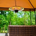 EnerG+ Infrared Electric Hanging Outdoor Heater with LED and Remote