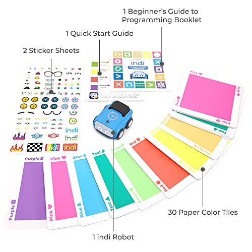 Sphero Indi Screenless Coding Robot Kit for Kids 4+ Build Mazes