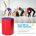thumbnail image 4 of Costway 25''x30'' Octagonal Tumbler Gymnastics Mat Kids Skill Shape Exercise Gym Home, 4 of 10