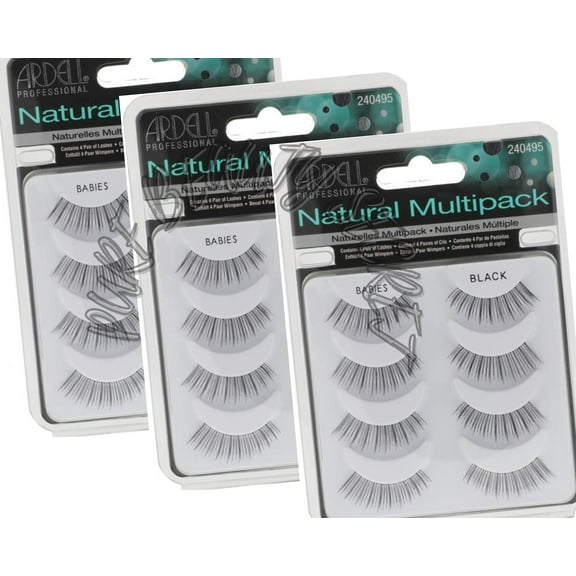 Ardell - 4 Pairs - Naturals - Babies (61486) x3