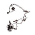 thumbnail image 1 of Rose Tremella Cuff Cartílago Thorn Ornate Spine Ear Cuff Pendientes Party Punk Ear Cartílago Pendientes Joyería para mujeres y niñas, tamaño libre, metal de ratán Sincero Electrónica, 1 of 3