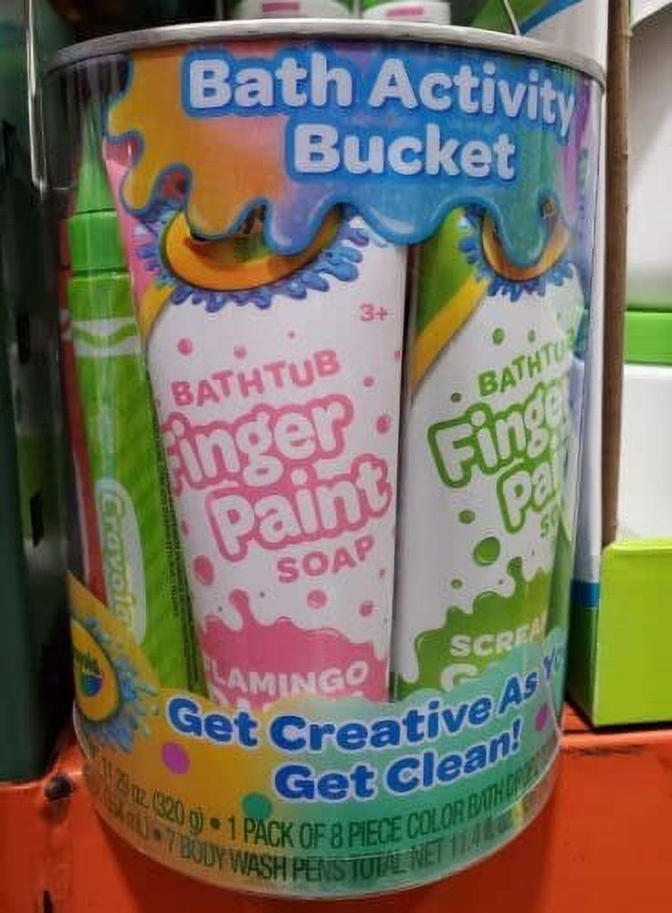 Crayola Bath Activity Bucket (30 Piece Set)