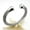 Silver, variant on Fashion cable twisted wire steel Bangle Stainless Steel Bangle Cuff Bracelet-Silver