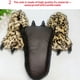 thumbnail image 3 of Sonducket Pantuflas de felpa suaves y delicadas para niños, pantuflas peludas para niños, zapatillas para el hogar, pantuflas para niños, Accesorios de calzado café, 3 of 6