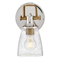 thumbnail image 6 of 1 Light Bath Vanity-Polished Nickel/Heritage Brass Finish Hinkley Lighting 51270Pn, 6 of 10