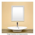 thumbnail image 4 of Espejo Mainstays Decorativo Rectangular Blanco 24X29 cm, 4 of 4