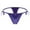 Purple, variant on Women's Side Tie String Bikini Thongs Satin Silk Panties Swimsuit Bottom Comfortable Cheeky Underwear for Everyday