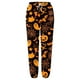 thumbnail image 3 of WILLBEST Pantalones Casuales para Mujer, de Cintura Alta, Holgados, con Bolsillos, Cómodos, para Uso Diario, con Estampado de Halloween para Otoño E Invierno. Mediana, 3 of 4