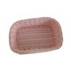 thumbnail image 5 of Canasta de estantería tejida a mano Organización de ropa llave de almacenamiento Cesta de almacenamiento Basina de almacenamiento de almacenamiento de Rosa, 5 of 8
