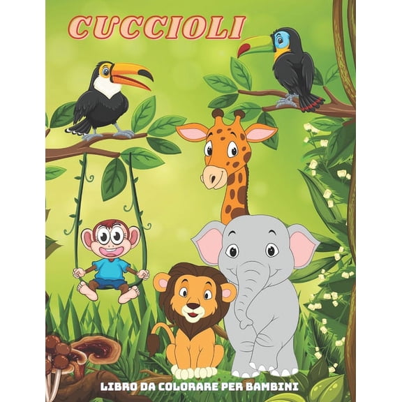 CUCCIOLI - Libro Da Colorare Per Bambini, (Paperback)