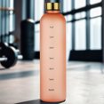 thumbnail image 3 of Matsuzay Botella de agua deportiva de plástico con marca de tiempo, regalos prácticos multifuncionales fáciles de limpiar Mostrada Blanco, 3 of 6