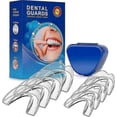 thumbnail image 1 of Moldable dental night guards for grinding teeth, 8pcs mouth guard for clenching at night, 1 of 5