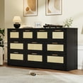 thumbnail image 5 of Sunvasagoo 10-Drawer Rattan Drawers - Storage Chest, Bedroom Storage Furniture, Multi-Drawer Storage Unit, Wooden Chest of Drawers, Home Organization Furniture, 5 of 8