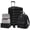 Black, variant on Zebra 20 Inch Expandable Carry-On Lightweight Hardshell Spinner Suitcase,Orange