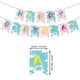 thumbnail image 2 of Pancarta de feliz cumpleaños, guirnalda colorida de banderines de cumpleaños, adecuada para decoraciones suaves de fiesta de cumpleaños de arcoíris, 2 of 6