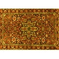 thumbnail image 1 of Ahgly Company Indoor Rectangle Persian Yellow Traditional Area Rugs, 5' x 8', 1 of 4