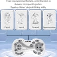 thumbnail image 4 of Jouets de Robot RC pour Enfants, Jouets de Robots Télécommandés avec Détection de Gestes, Robot Intelligent Rechargeable Programmable, Cadeau Jouet pour Garçons et Filles, 4 of 6