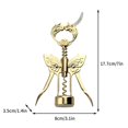 thumbnail image 2 of Menrkoo 2 In 1 Wine Bottle Opener Bottle Opener Bottle Opener Beer Bottle Opener Gold Free Size, 2 of 7