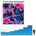 thumbnail image 2 of Contrast Hibiscus 12” x 52” Vinyl Wrap Sheet for large or custom items | 3M wrap DIY to custom gear of all types and sizes, including vehicles, boats, appliances, furniture, atv’s, golf, 2 of 5