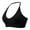 Black, variant on Womens Seamless Sports Bras High Intensity High Support Shockproof Wireless Underwear High Impact Workout Top