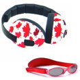 thumbnail image 1 of Banz EMBCCA Adventure Baby Earmuff & Sunglasses Combo Set, Maple Leaf, 1 of 1