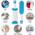 thumbnail image 2 of Cepillo Quitapelos para Mascotas para Perros y Gatos - Cepillo de Limpieza Quitapelos Mágico Reutilizable - Cepillo para Pelo Mágico para Mascotas Limpieza para Perros y Gatos (Ropa/Sofá/Coche/Cama), Azul oso de fresa Electrónica, 2 of 5