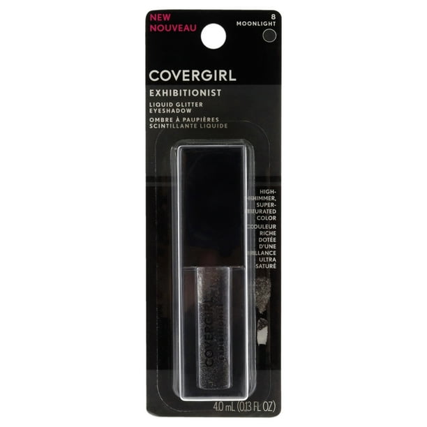 CoverGirl Sombra Sombra de ojos con purpurina líquida exhibicionista - 8 Moonlight 0.13 oz Covergirl Sombra 0.13 oz