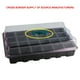 thumbnail image 5 of Bandeja para plántulas de vivero de 24 agujeros | Caja de plástico transparente con orificios de ventilación y drenaje | Kit de inicio reutilizable para germinación de semillas y plantación en int, 5 of 5