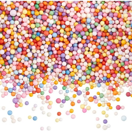 22g Small Craft Foam Balls Round for DIY Wedding Holiday Crafts Making Colorful 2.5~3.5mm