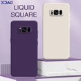 thumbnail image 2 of Square Liquid Silicone Phone Case for Samsung Galaxy S8 Plus Soft Camera Protective Shockproof Back Cover SamsungS8 S8Plus Funda, 2 of 5