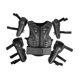 thumbnail image 3 of Traje protector infantil para motociclistas, rodilleras y coderas para ciclismo, patinaje y actividades al aire libre. Negro, 3 of 9