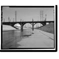 thumbnail image 2 of Historic Framed Print, Ninth Street Viaduct, Spanning Los Angeles River at Olympic Boulevard, Los Angeles, Los Angeles County, CA - 4, 17-7/8" x 21-7/8", 2 of 9