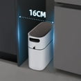 thumbnail image 5 of PATLOLLAV Bathroom Trash Cans with Lids 4.5 Gallon Motion Sensor Automatic Privacy Garbage Can Smart Dogproof Trash Bin for Bedroom,Office,Toilet,RV,Kitchen Supplies, 5 of 5