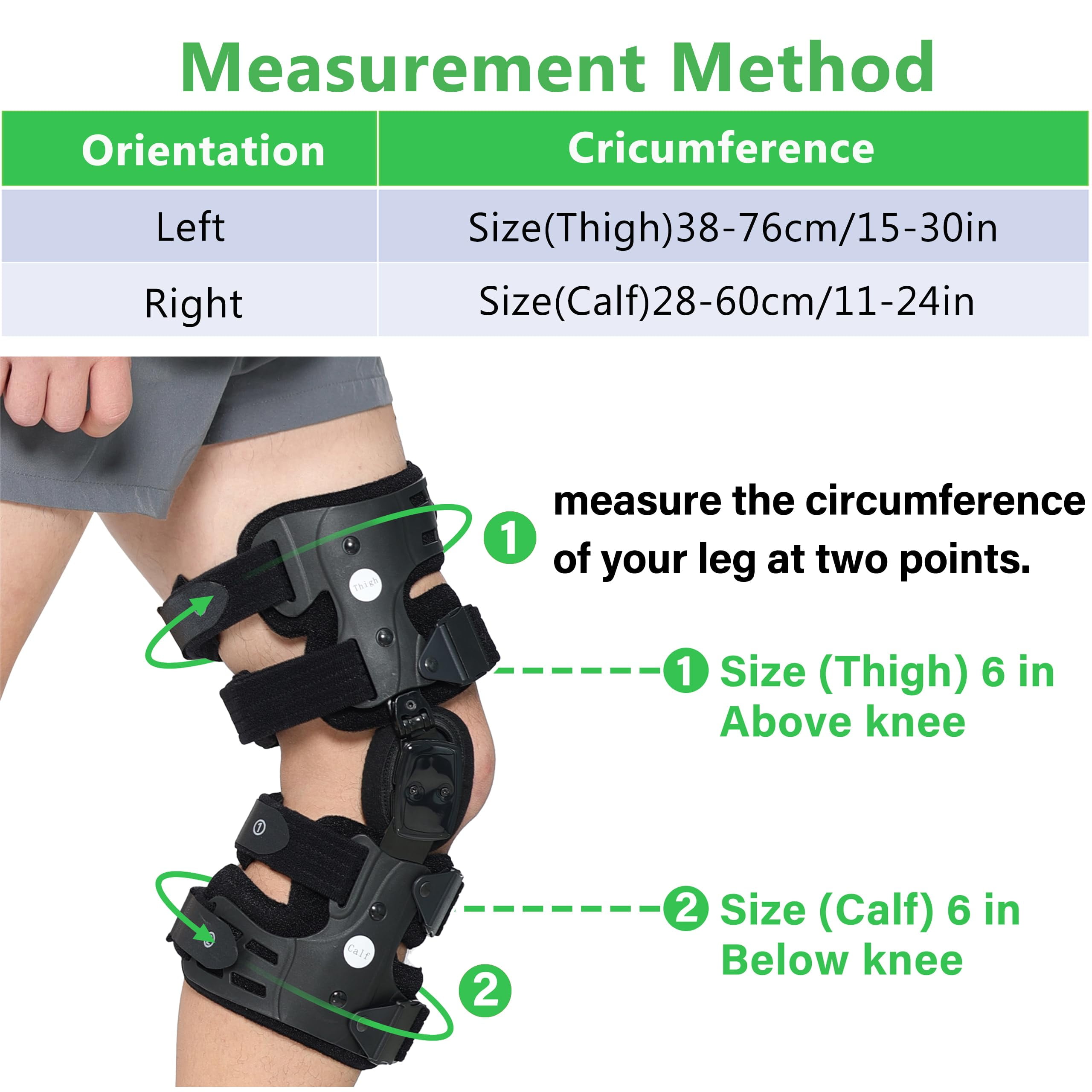 Insunen Lateral Unloader Knee Brace for Osteoarthritis & Bone on Bone Joint Degeneration Offloader with Built in Hex Key L1851 L1843 Outside, Right