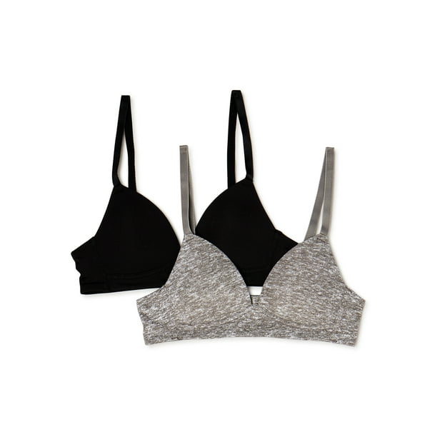 Wonder Nation Wonder Nation Girls Invisible Bras, 2Pack Walmart