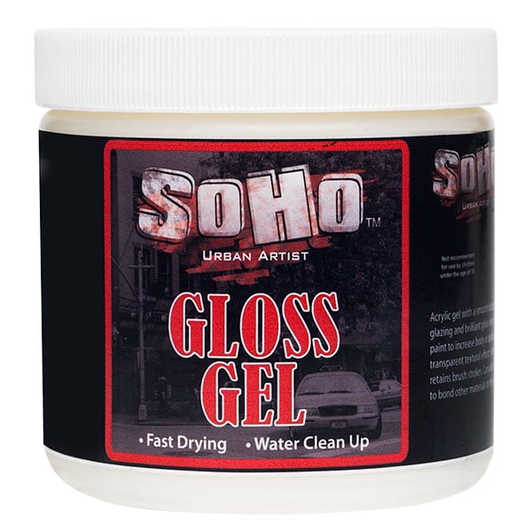 SoHo Urban Artist Image Transfer Medium Gloss Gel 16oz