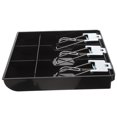 thumbnail image 4 of HOOWIFFY Black Cash Drawer with Multi Compartment Insert Tray for Efficient Money Organization, 4 of 8