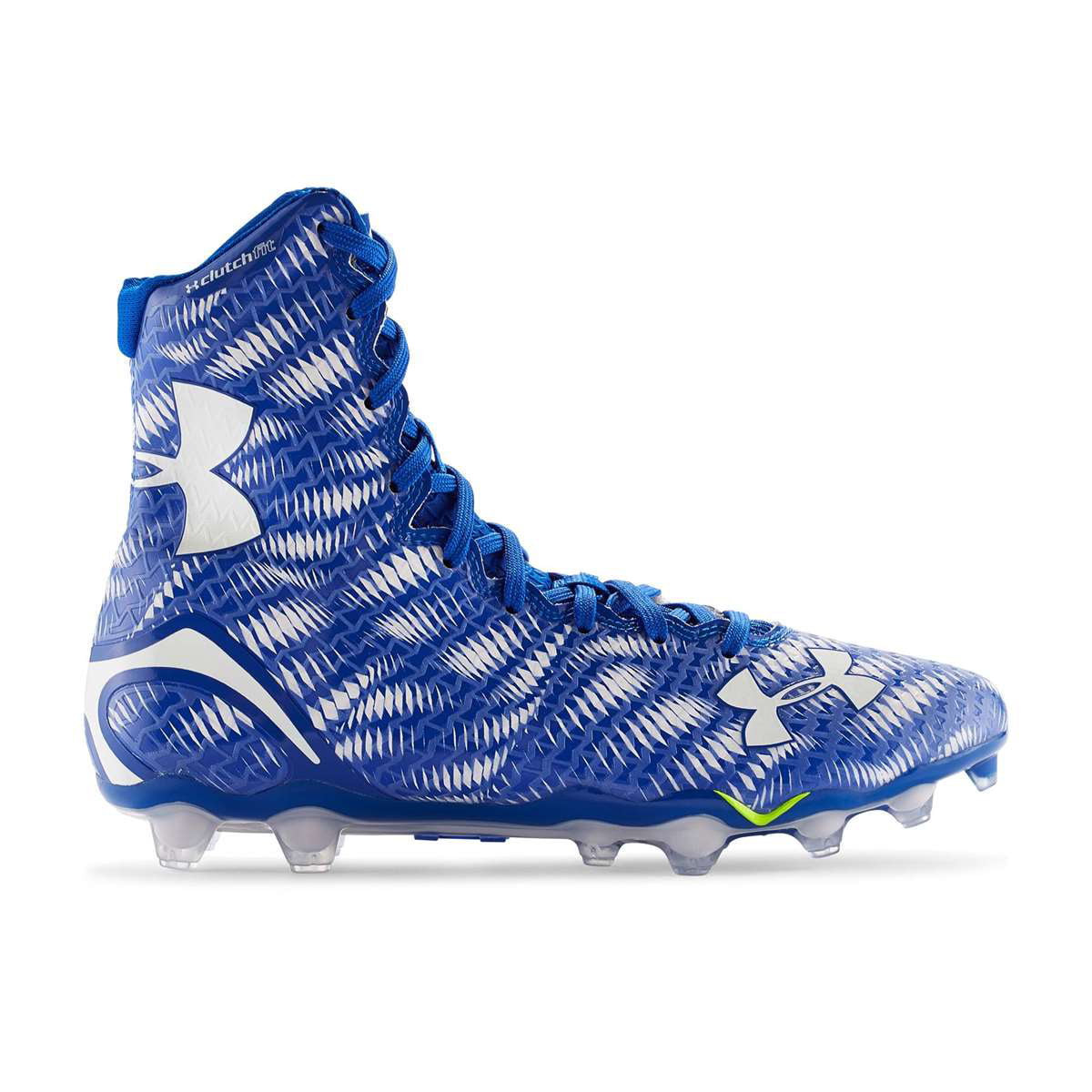 Blue Under Armour Football Cleat 