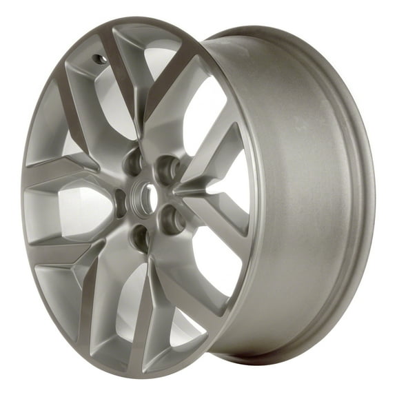 New Aftermarket  Machined and Painted Bright Sparkle Silver Aluminum Wheel 19 x 8.5 fits 2014 Chevrolet Impala