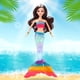thumbnail image 1 of Muñeca princesa de juguete de sirena con música ligera y colorida de una pieza (tipo F), regalo de cumpleaños para niños y niñas, regalo para niños, 1 of 5