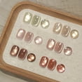 thumbnail image 1 of Juego de esmaltes de uñas GAOY Glitter Cat Eye Gel con imán, 7,3 ml x 6, 1 of 6