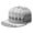 Floral Des, variant on Colorful Paisley Baseball Cap - Adjustable Flat Brim Snapback Hat with Boho Floral Pattern for Men & Women