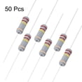 thumbnail image 3 of 50Pcs Axial Carbon Film Resistors 220k Ohm 2W 5%Tolerances 4 Color Bands, 3 of 4