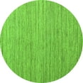 thumbnail image 1 of Ahgly Company Indoor Round Abstract Green Modern Area Rugs, 3' Round, 1 of 4