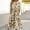 Beige, variant on Sundress for Women 2025 Casual Plus Size Summer Midi Dress Boho Floral Print Loose Flowy Long Dresses with Pockets