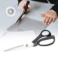 thumbnail image 5 of Latrodar Scissors Dressmaker And Cutter Thread Scissors Fabric Lightweight Comfortable Grip Rust Proof For Dressmaker Handicraft C Decorative 3.2x0.4 Inch, 5 of 5
